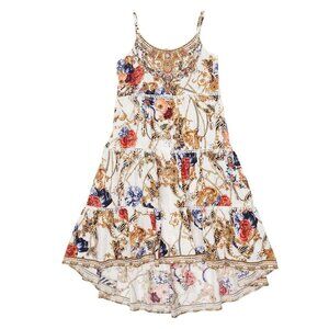 CAMILLA Girl's High Low Dress in Reign Supreme